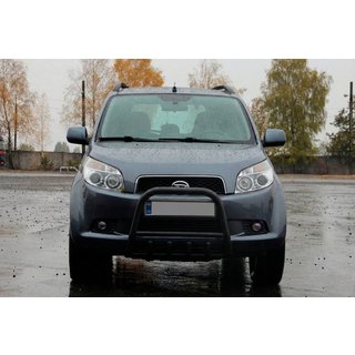 Priekšējais aizsargloks QT006 Black (nerūsējošais tērauds) Daihatsu Terios 2006–2017 foto 2