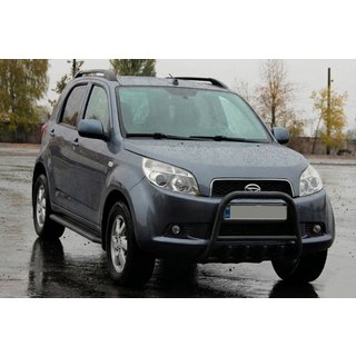 Priekšējais aizsargloks QT006 Black (nerūsējošais tērauds) Daihatsu Terios 2006–2017 foto 3