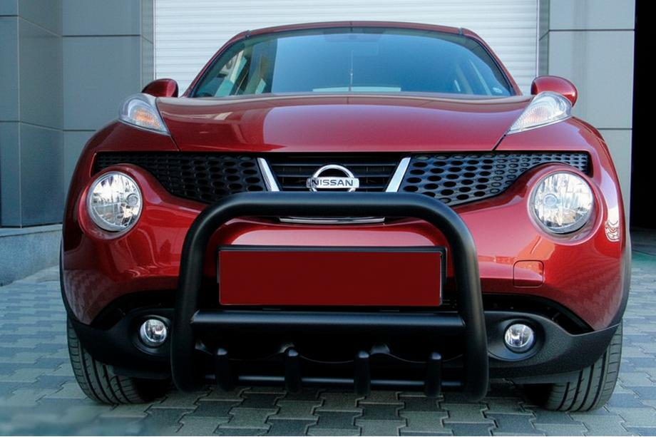 Nissan Juke 2010–2019 Kengurubārs QT006 Black (nerūsējošais tērauds) Image