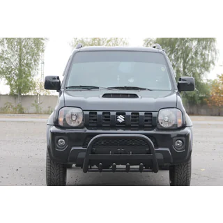 Kengurubārs QT006 Black (nerūsējošais tērauds) Suzuki Jimny 1998–2018 foto 1