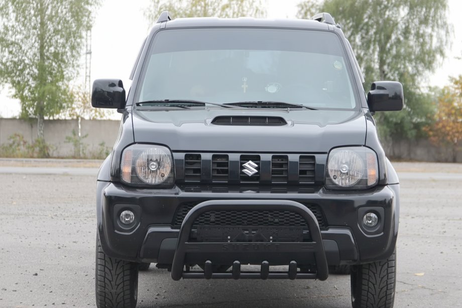 Suzuki Jimny 1998–2018 Kengurubārs QT006 Black (nerūsējošais tērauds) Image