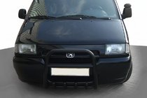 Citroen Jumpy 1996–2007 Kengurubārs QT006 Black (nerūsējošais tērauds) foto 1