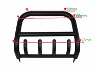 Land Rover Freelander II 2006–2014 Aizsargstienis (bullbar) QT006 Black (nerūsējošais tērauds) foto 1
