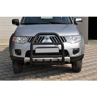 Bullbar QT007 Black (nerūsējošais tērauds) foto 3