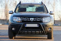 Dacia Duster 2008–2018 Kengurins WT002 Black (nerūsējošais tērauds) foto 2