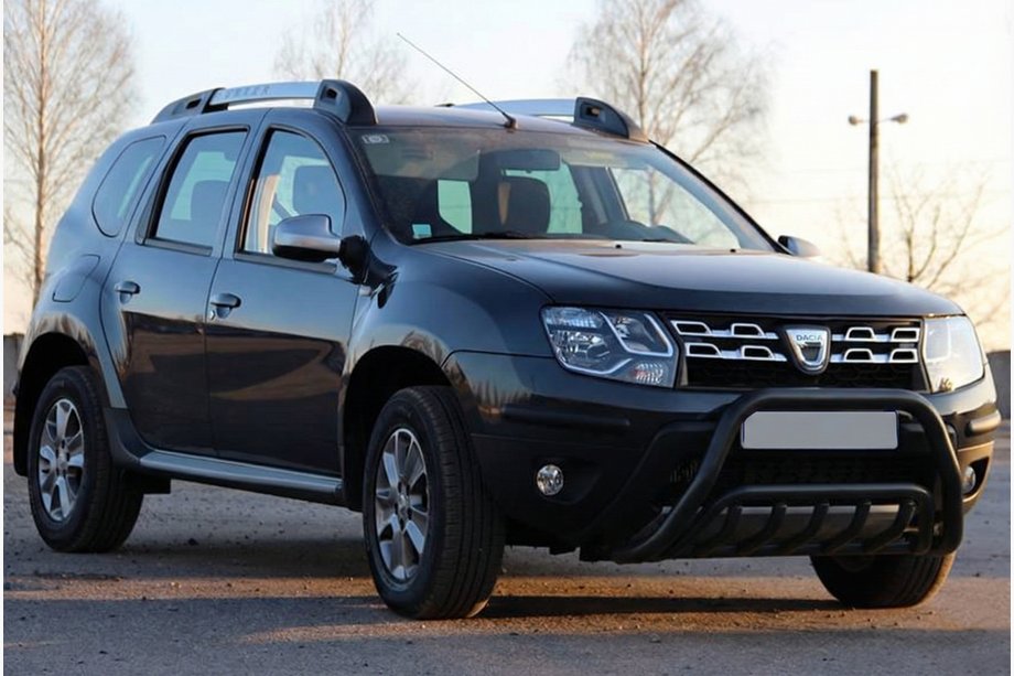 Dacia Duster 2008–2018 Kengurins WT002 Black (nerūsējošais tērauds) Image