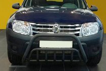 Renault Duster 2008–2017 Kengurins WT002 Black (nerūsējošais tērauds) foto 5