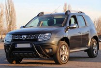 Renault Duster 2008–2017 Kengurins WT002 Black (nerūsējošais tērauds) foto 3