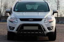 Ford Kuga 2008–2013 Kenguru stienis WT002 Black (nerūsējošais tērauds) foto 2