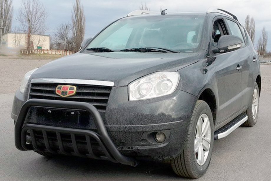 Geely Emgrand X7 2011– Kenguru stienis WT002 Black (nerūsējošais tērauds) Image