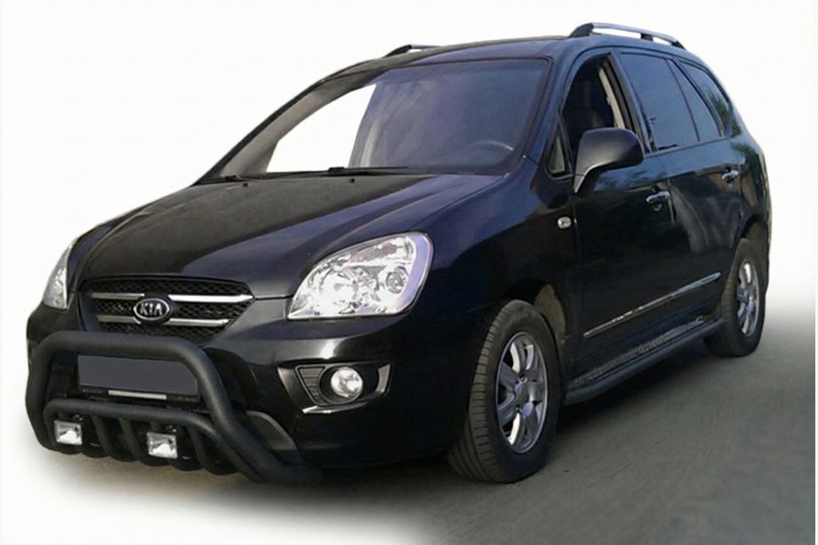 Kia Carens 1999–2012 Kengurins WT002 Black (nerūsējošais tērauds) Image