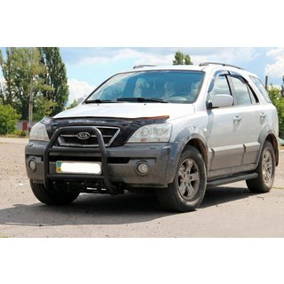 Bullbar QT007 Black (nerūsējošais tērauds) foto 1