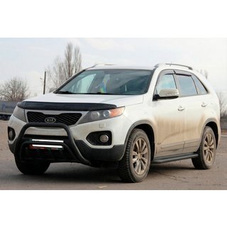Bullbar WT002/2 Black (nerūsējošais tērauds) foto 1