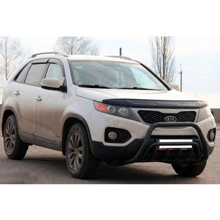 Bullbar WT002/2 Black (nerūsējošais tērauds) foto 2