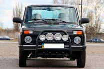 Lada Niva un Urban 1977– Bullbar QT007 Black (nerūsējošais tērauds) foto 1