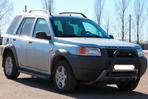 Land Rover Freelander I 1997–2006 Bullbar QT007 Black (nerūsējošais tērauds) foto 1
