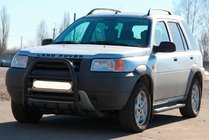 Land Rover Freelander I 1997–2006 Bullbar QT007 Black (nerūsējošais tērauds) foto 3
