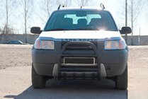 Land Rover Freelander I 1997–2006 Bullbar QT007 Black (nerūsējošais tērauds) foto 4