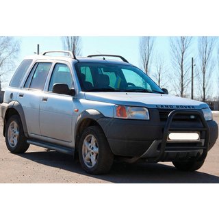 Bullbar QT007 Black (nerūsējošais tērauds) Land Rover Freelander I 1997–2006 foto 1