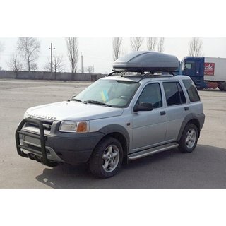 Bullbar QT007 Black (nerūsējošais tērauds) Land Rover Freelander I 1997–2006 foto 2