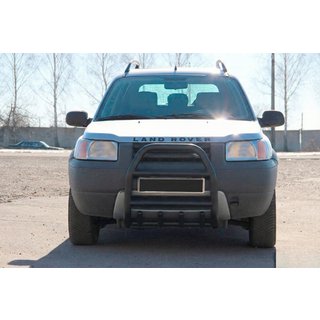 Bullbar QT007 Black (nerūsējošais tērauds) foto 4