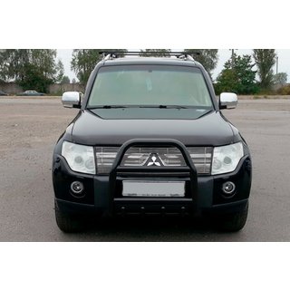 Bullbar QT007 Black (nerūsējošais tērauds) foto 3