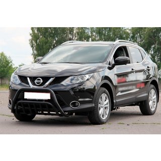 Kengurins WT002 Black (nerūsējošais tērauds) Nissan Qashqai 2014–2021 foto 2