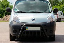 Renault Kangoo 2008–2020 Kenguru stienis WT002 Black (nerūsējošais tērauds) foto 2