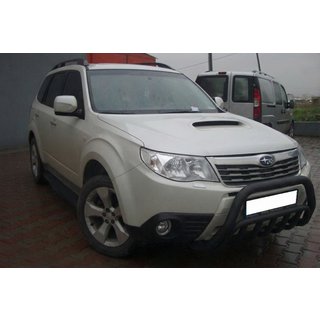 Kenguru stienis WT002 Black (nerūsējošais tērauds) Subaru Forester 2008–2013 foto 2