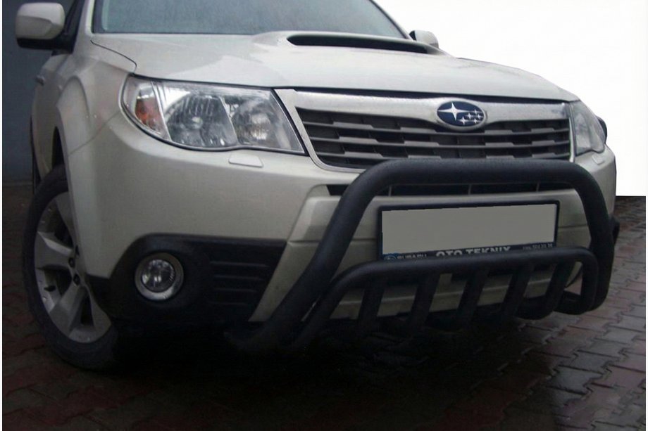 Subaru Forester 2008–2013 Kenguru stienis WT002 Black (nerūsējošais tērauds) Image