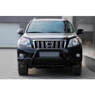 Kengurins WT002 Black (nerūsējošais tērauds) Toyota Land Cruiser Prado 150 2009–2023 foto 2