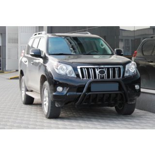 Kengurins WT002 Black (nerūsējošais tērauds) Toyota Land Cruiser Prado 150 2009–2023 foto 1