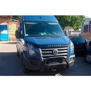 Kengurins WT002 Black (nerūsējošais tērauds) Volkswagen Crafter 2006–2016 foto 3
