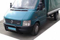 Volkswagen LT 1995–2006 Kengurins WT002 Black (nerūsējošais tērauds) foto 2