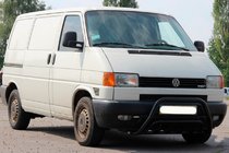 Volkswagen T4 Transporter 1990–2003 Kengurins WT002 60 mm Black (nerūsējošais tērauds) foto 2