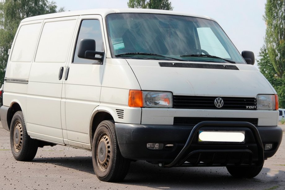 Volkswagen T4 Caravelle/Multivan 1990–2003 Kengurins WT002 Black (nerūsējošais tērauds) Image