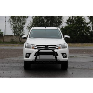 Priekšējais aizsargstienis QT008 Black (nerūsējošais tērauds) foto 2