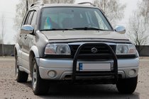 Suzuki Vitara 1998–2006 Bullerbārs QT007 Black (nerūsējošais tērauds) foto 2