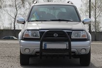 Suzuki Vitara 1998–2006 Bullerbārs QT007 Black (nerūsējošais tērauds) foto 3
