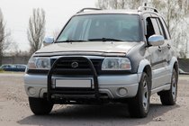 Suzuki Vitara 1998–2006 Bullerbārs QT007 Black (nerūsējošais tērauds) foto 1