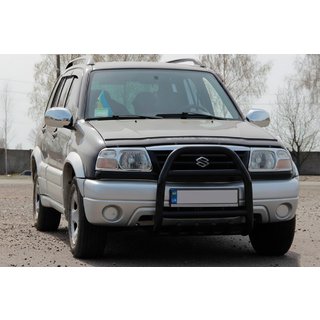 Bullerbārs QT007 Black (nerūsējošais tērauds) foto 2