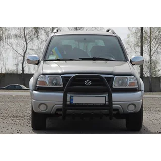 Bullerbārs QT007 Black (nerūsējošais tērauds) Suzuki Vitara 1998–2006 foto 3