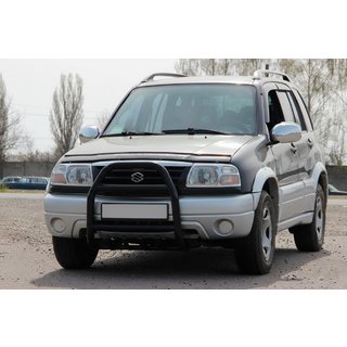Bullerbārs QT007 Black (nerūsējošais tērauds) foto 1