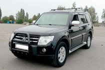 Mitsubishi Pajero Wagon IV 2006–2021 Kengurubārs QT011 Black (nerūsējošais tērauds) foto 2