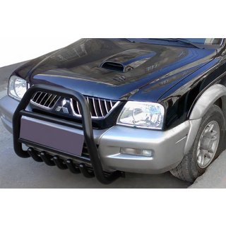 Bullbar QT007 Black (nerūsējošais tērauds)