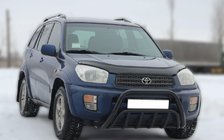 Toyota Rav 4 2001–2005 Priekšējais aizsargstienis WT002 Black (nerūsējošais tērauds) foto 3