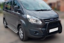 Ford Custom 2013–2022 Kengurstienis WT006 F1-55 Black (nerūsējošais tērauds) foto 1