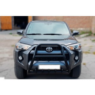 Kengurbumperis F1-50 Black (2014-2024, nerūsējošais tērauds) foto 2