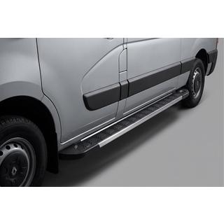 Sānu pakāpieni RedLine V1 (2 gab., alumīnijs) foto 1