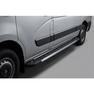 Sānu pakāpieni RedLine V1 (2 gab., alumīnijs) foto 1